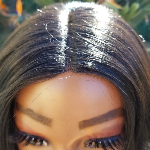 Lace Parting GLUELESS Body Curl Wig - Picture 4 of 8